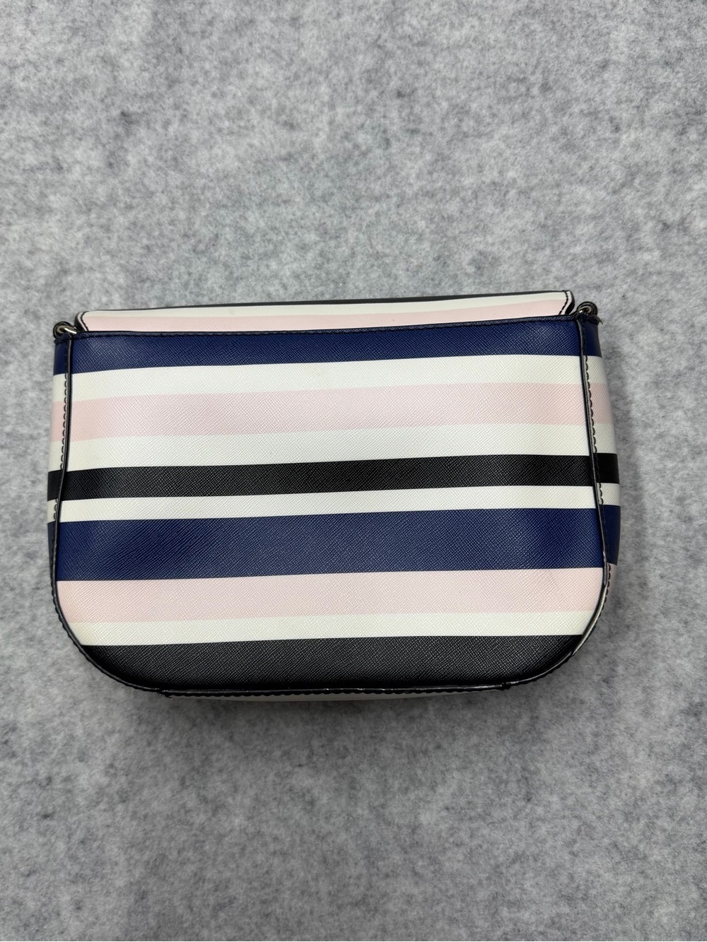 Kate Spade New York Patterson Drive Striped Crossbody Bag Blue Pink Navy White - Picture 15 of 15
